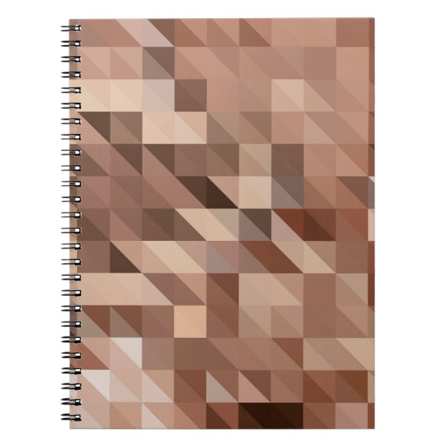 Abstract geometric background looks like stylised  notebook (Front)