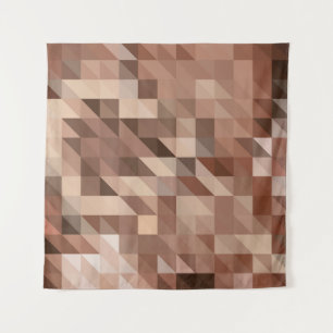 Abstract geometric background looks like stylized tapestry