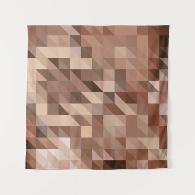 Abstract geometric background looks like stylized  tapestry (Front)