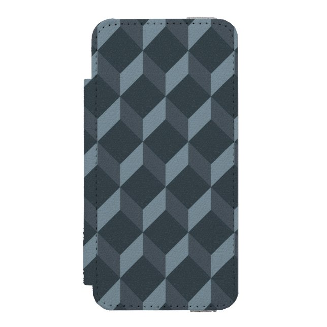 Abstract Geometric Background Pattern Incipio iPhone Wallet Case (Folio Front)