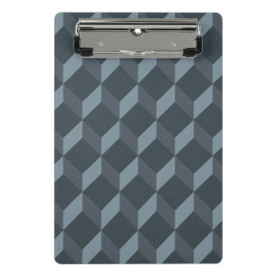 Abstract Geometric Background Pattern Mini Clipboard