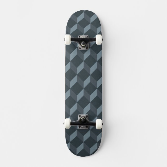 Abstract Geometric Background Pattern Skateboard (Front)