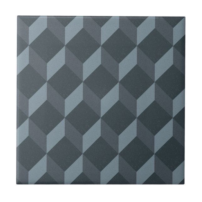 Abstract Geometric Background Pattern Tile (Front)