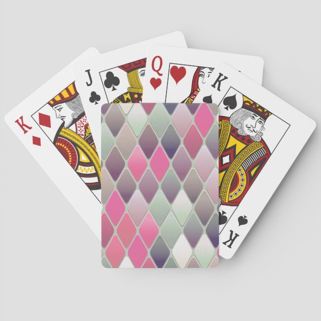 Abstract Geometric Bicycle® Playing Cards, Poker Cards (Back)
