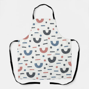 Abstract Geometric Boho Pattern Apron