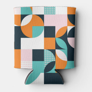 Abstract Geometric: Colourful 3D Effect. Can Cooler
