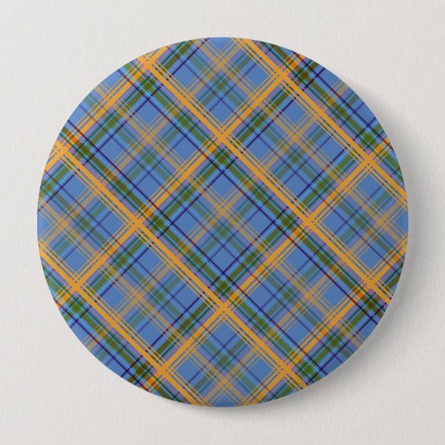 Abstract Geometric Creation 10 Cm Round Badge (Front)