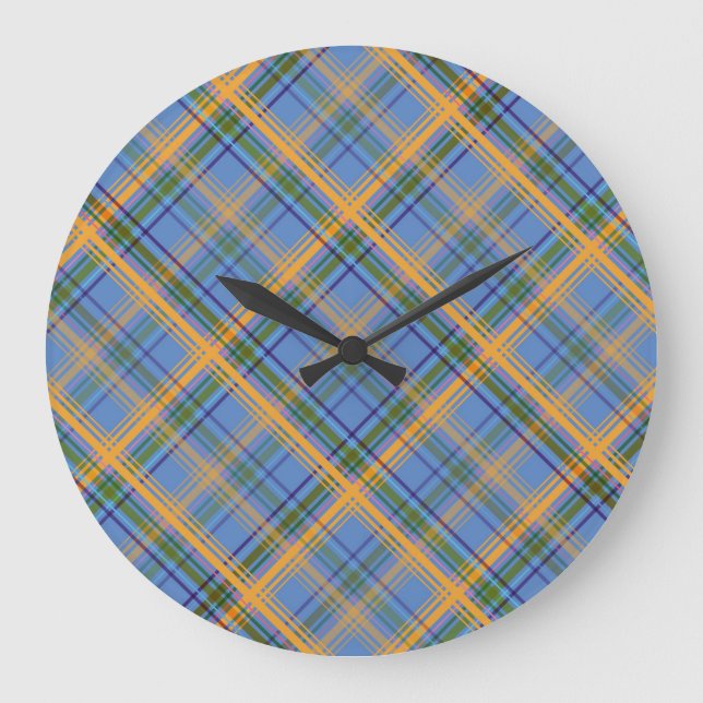 Abstract Geometric Creation Large Clock (Front)