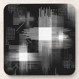 Abstract Geometric Design Coaster
