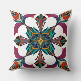 Abstract Geometric Design Cushion
