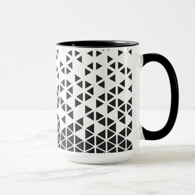 Abstract Geometric Design Mug (Right)