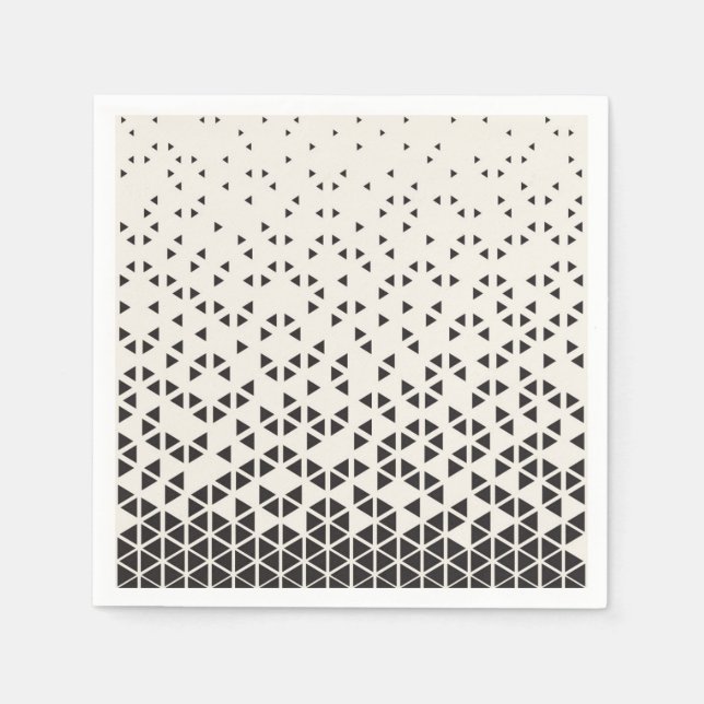 Abstract Geometric Design Napkin (Front)