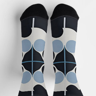 Abstract Geometric Design with Circular and Linear Socks