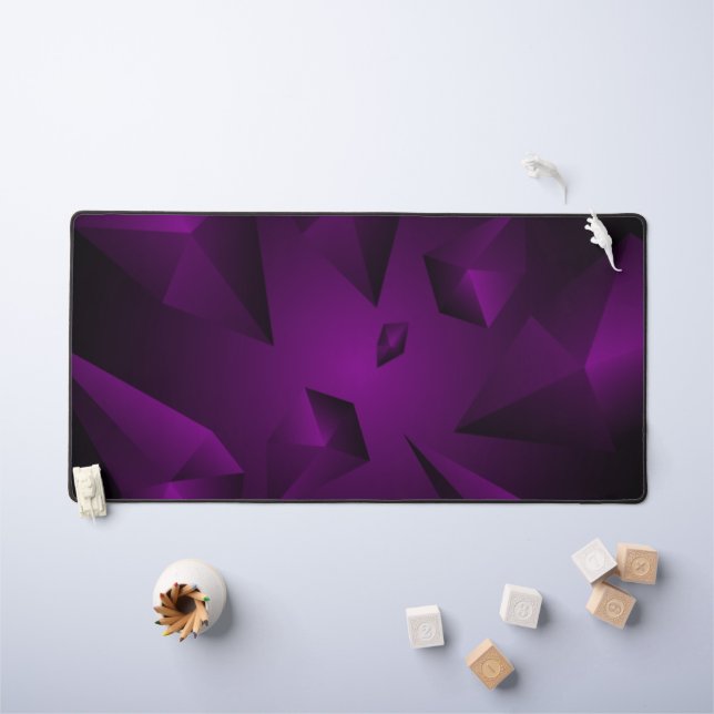 Abstract  geometric desk mat (Kids Table)