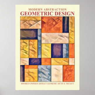Abstract Geometric EP No. 1 Poster