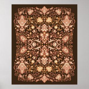 abstract geometric grunge background poster