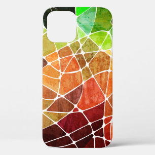 abstract geometric grunge backgroundabstract, agin iPhone 12 case