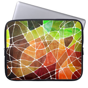 abstract geometric grunge backgroundabstract, agin laptop sleeve