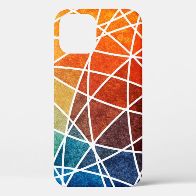 abstract geometric grunge backgroundabstract,aging Case-Mate iPhone case (Back)