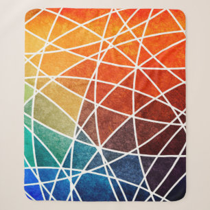 abstract geometric grunge backgroundabstract,aging sherpa blanket