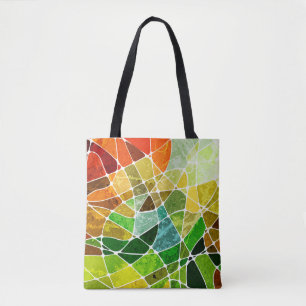 abstract geometric grunge backgroundpattern,grunge tote bag