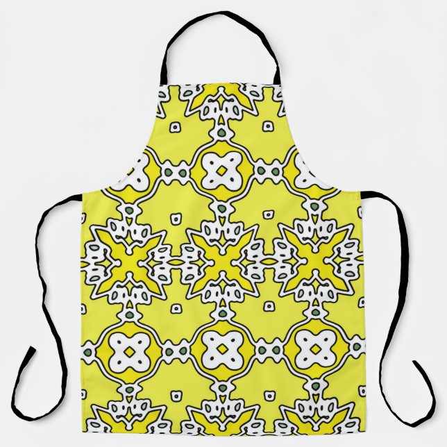 Abstract geometric illustration. Pattern. The endl Apron (Front)
