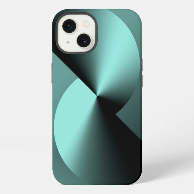 Abstract Geometric iPhone 13 Case (Back)