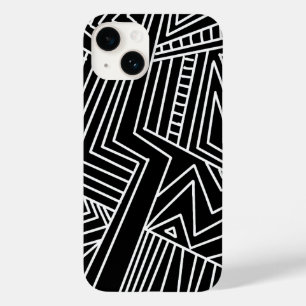 abstract geometric lines pattern background modern Case-Mate iPhone 14 case