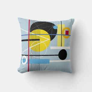 Abstract Geometric: Multicolor Background Cushion