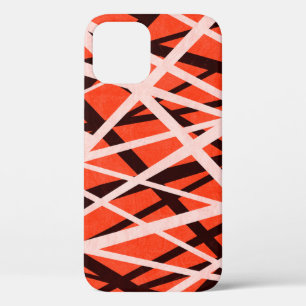 Abstract Geometric Paper: High-Res Texture iPhone 12 Case