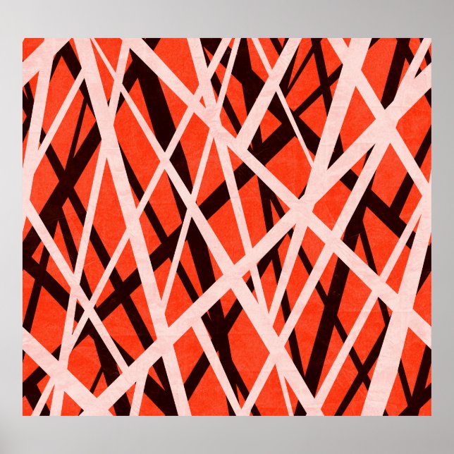Abstract Geometric Paper: High-Res Texture Poster (Front)