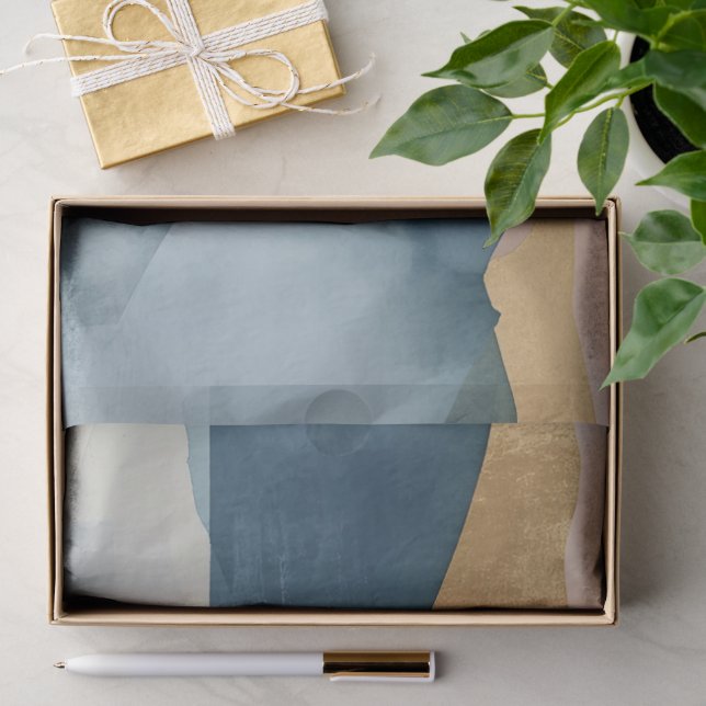 Abstract Geometric Pastel Gift Wrap – Modern Circl Tissue Paper (Gift)
