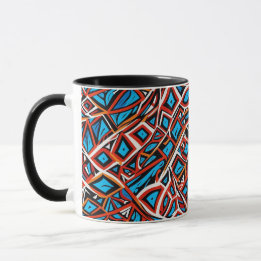 Abstract geometric pattern 31 - Coffee Mug
