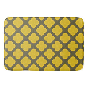 Abstract Geometric Pattern Bath Mat