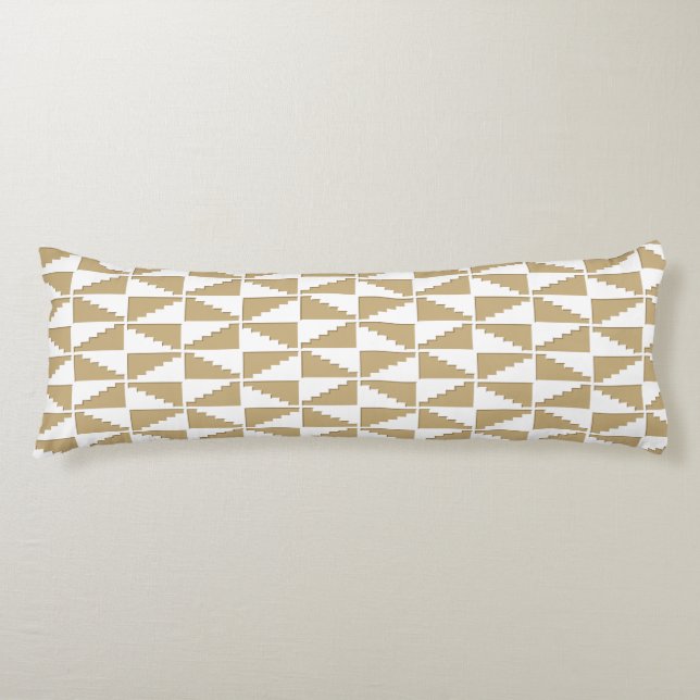 Abstract Geometric Pattern Body Cushion (Front)