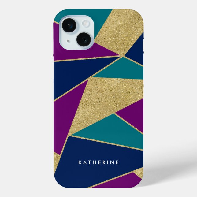 Abstract Geometric Pattern Case-Mate iPhone Case (Back)