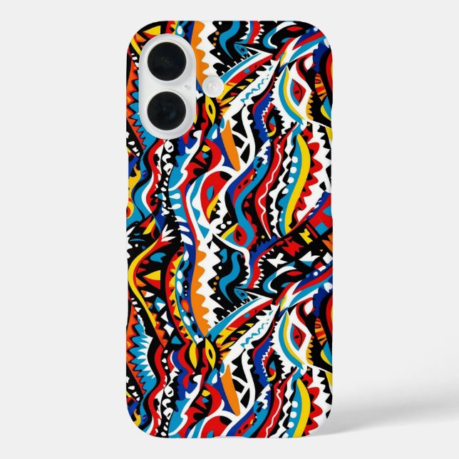 Abstract geometric pattern design 36 - Iphone Case (Back)