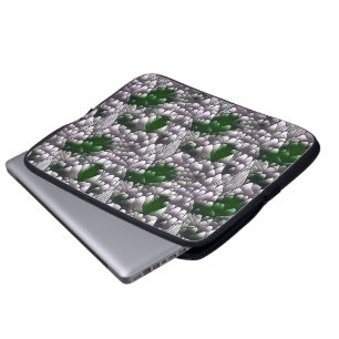 Abstract geometric pattern design 41 - Laptop Case