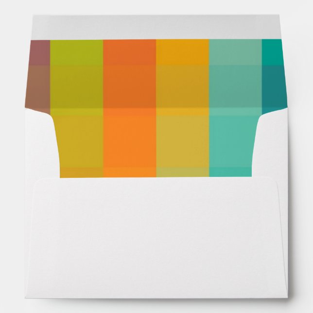Abstract geometric pattern envelope (Back (Bottom))