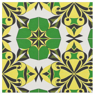 Abstract Geometric Pattern Fabric