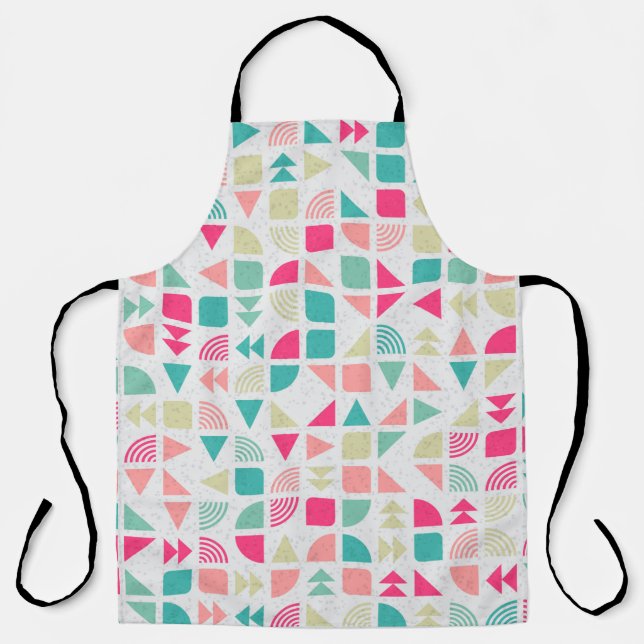 Abstract Geometric Pattern generative computationa Apron (Front)