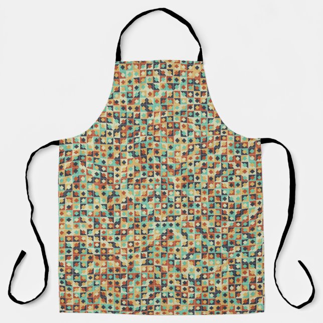 Abstract Geometric Pattern generative computationa Apron (Front)