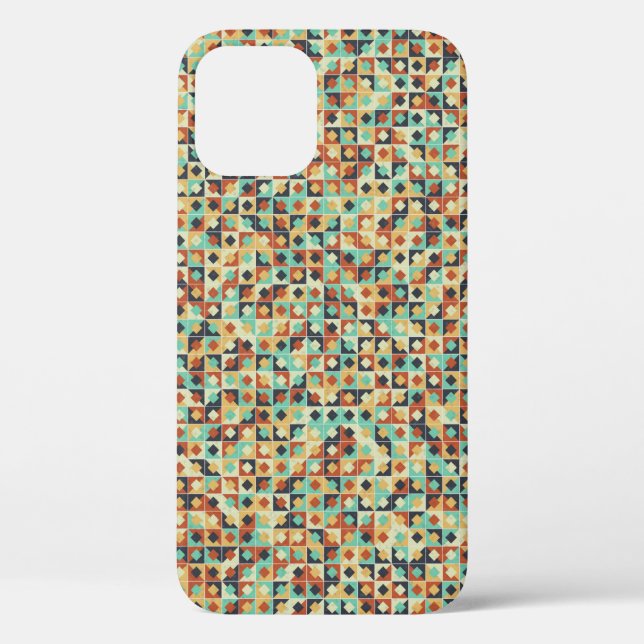 Abstract Geometric Pattern generative computationa Case-Mate iPhone Case (Back)