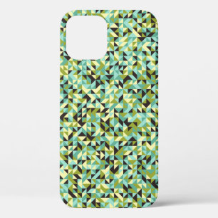 Abstract Geometric Pattern generative computationa iPhone 12 Case