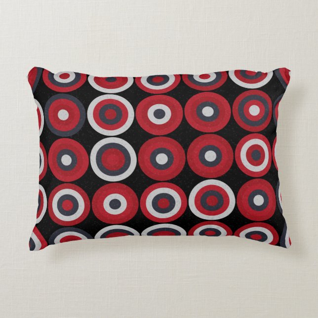 Abstract Geometric Pattern generative computationa Decorative Cushion (Front)