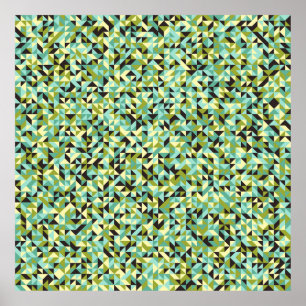 Abstract Geometric Pattern generative computationa Poster