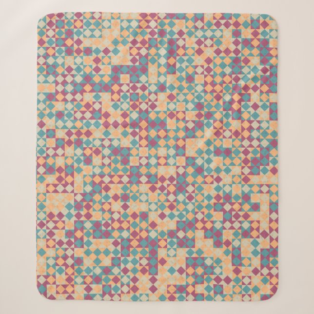 Abstract Geometric Pattern generative computationa Sherpa Blanket (Front)