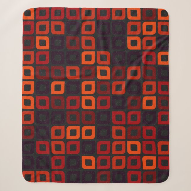 Abstract Geometric Pattern generative computationa Sherpa Blanket (Front)