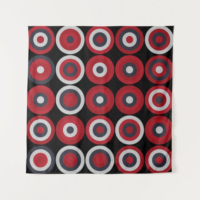 Abstract Geometric Pattern generative computationa Tapestry (Front)