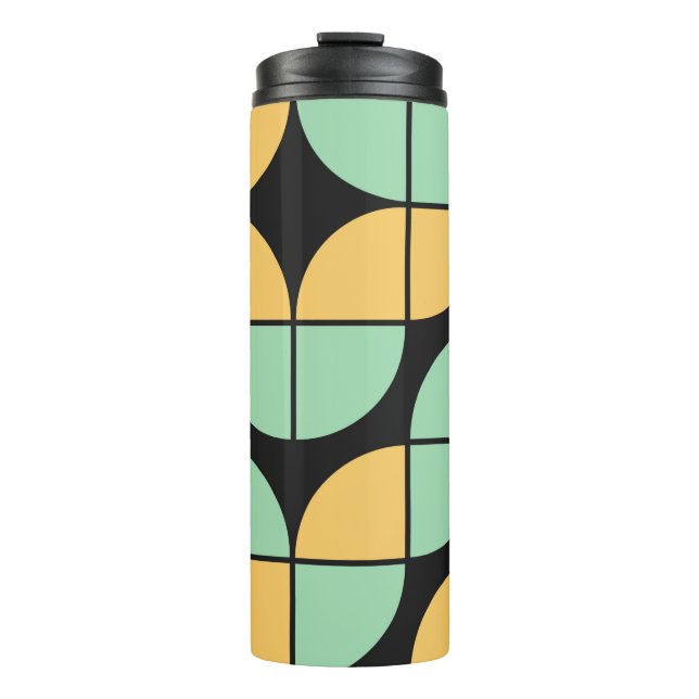Abstract Geometric Pattern generative computationa Thermal Tumbler (Front)
